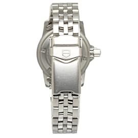 Tag Heuer-Silver Tag Heuer Quartz Stainless Steel Professional Watch-Silvery