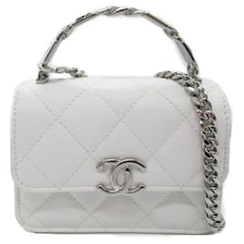 Chanel-CC Caviar Mini Chain Top Handle Bag  AP2758-Other