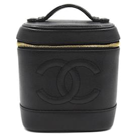 Chanel-Estojo CC Caviar Vanity A01998-Outro