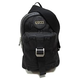 Gucci-Gucci GG Nylon Off the Grid Sling Bag Bolso bandolera de lona 658631 En muy buenas condiciones-Otro
