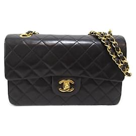 Chanel-Small Classic lined Flap Bag-Other