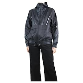 Autre Marque-Black hooded windbreaker jacket - size S-Black