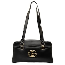 Gucci-Gucci Grand sac à bandoulière Arli noir-Noir