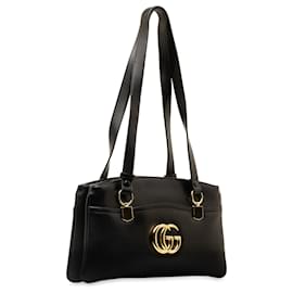 Gucci-Gucci Black Large Arli Shoulder Bag-Black