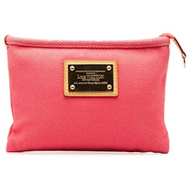 Louis Vuitton-Louis Vuitton Pink Antigua Pochette PM-Pink