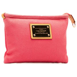 Louis Vuitton-Louis Vuitton Pink Antigua Pochette PM-Pink