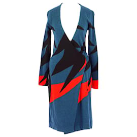 Diane Von Furstenberg-túnica-Azul