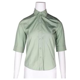 Gucci-Gucci Mint  3/4 Sleeve Length Shirt-Green