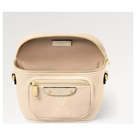 Louis Vuitton-Bolso cruzado LV mini Bumbag beige nuevo-Beige