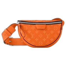 Louis Vuitton-Bolsa LV Moon Bag taigarama laranja-Laranja