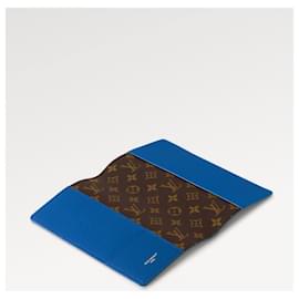 Louis Vuitton-Housse de carnet LV Emily MM-Bleu