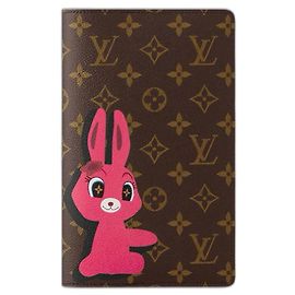 Louis Vuitton LV Emily Notebook cover MM new Brown