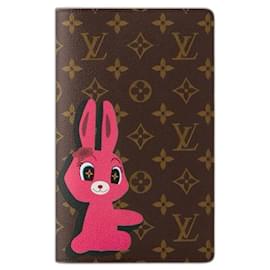 Louis Vuitton-LV Emily Notebook cover MM new-Brown