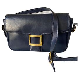 Hermès Constance navy blue leather Navy blue