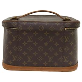 Louis Vuitton-LOUIS VUITTON Monogram Nice Hand Bag 2way M47280 LV Auth 68560-Monogram