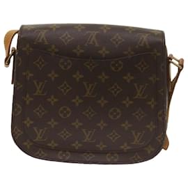 Louis Vuitton-LOUIS VUITTON Monogram Saint Cloud GM Shoulder Bag M51242 LV Auth 68645-Monogram