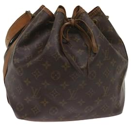 Louis Vuitton-LOUIS VUITTON Monogram Petit Noe Shoulder Bag M42226 LV Auth 68687-Monogram