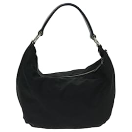 Prada-PRADA Shoulder Bag Nylon Black Auth am5930-Black
