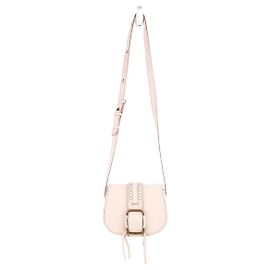 Bash Bolsa de ombro de couro Bege