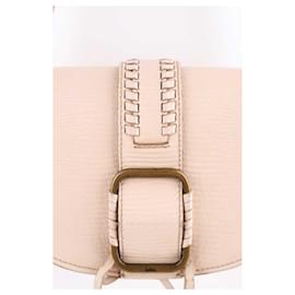 Bash-Bandoulière leather handbag-Beige