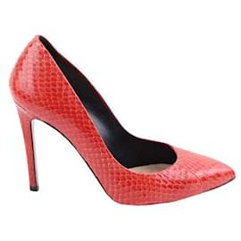 Barbara Bui-Leather Heels-Red