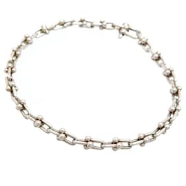 Tiffany & Co-Silver Micro Link Bracelet-Silvery