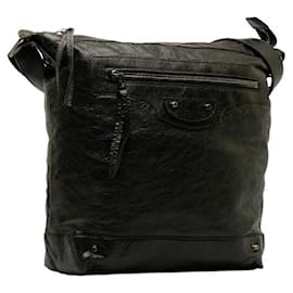 Balenciaga-Motocross Classic Day Crossbody Bag-Brown