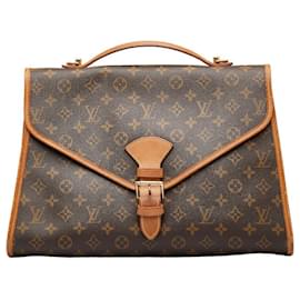 Louis Vuitton-Monogram Beverly Business Bag-Brown