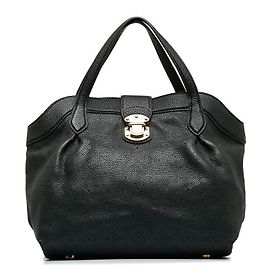 Louis Vuitton Monogramma Mahina Cirrus PM Nero