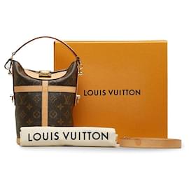 Louis Vuitton-Borsone con monogramma-Marrone