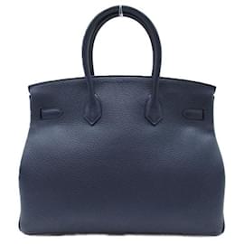 Hermès-Togo Birkin 35-Blue