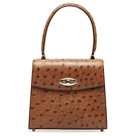 Louis Vuitton-Leather Malesherbes Mini-Brown