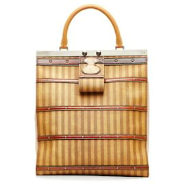 Louis Vuitton-Limited Edition Crown Frame Time Trunk GM-Brown