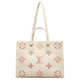 Louis Vuitton-Monogramma Empreinte OnTheGo MM-Bianco