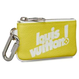 Louis Vuitton-Leder-Schlüsseletui „Everday LV“-Gelb