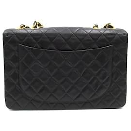 Chanel-Jumbo Classic Single Flap Bag-Nero