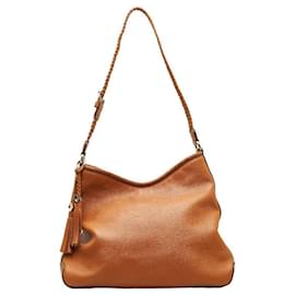Gucci-Marrakech Shoulder Bag-Brown