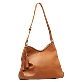 Gucci-Marrakech Shoulder Bag-Brown