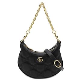 Gucci-GG Matelasse Shoulder Bag-Black