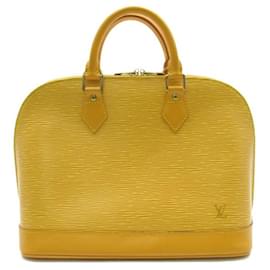 Louis Vuitton-Epi Alma PM-Yellow