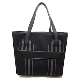 Hermès-Pursangle Tote Bag-Black