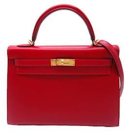 Hermès-Box Kelly 32-Red