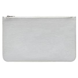 Louis Vuitton-Porte-monnaie zippé Epi-Blanc