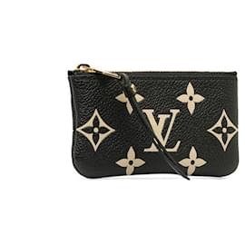 Louis Vuitton-Münzbörse „Pochette Cles“ mit Monogramm-Schwarz