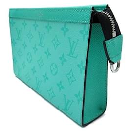 Louis Vuitton-Monogram Taiga Gaston Wearable Wallet-Green