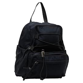 Prada-Tessuto Backpack-Black