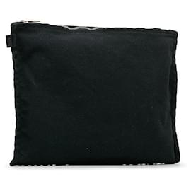 Hermès-Toile Bora Bora Pouch-Black