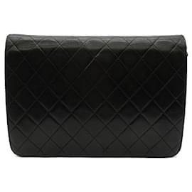 Chanel-CC Matelasse Flap Chain Shoulder Bag-Black