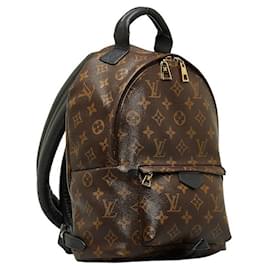 Louis Vuitton-Monogram Palm Springs Backpack-Brown
