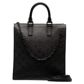 Louis Vuitton-Monogram Empreinte Sac Plat-Black